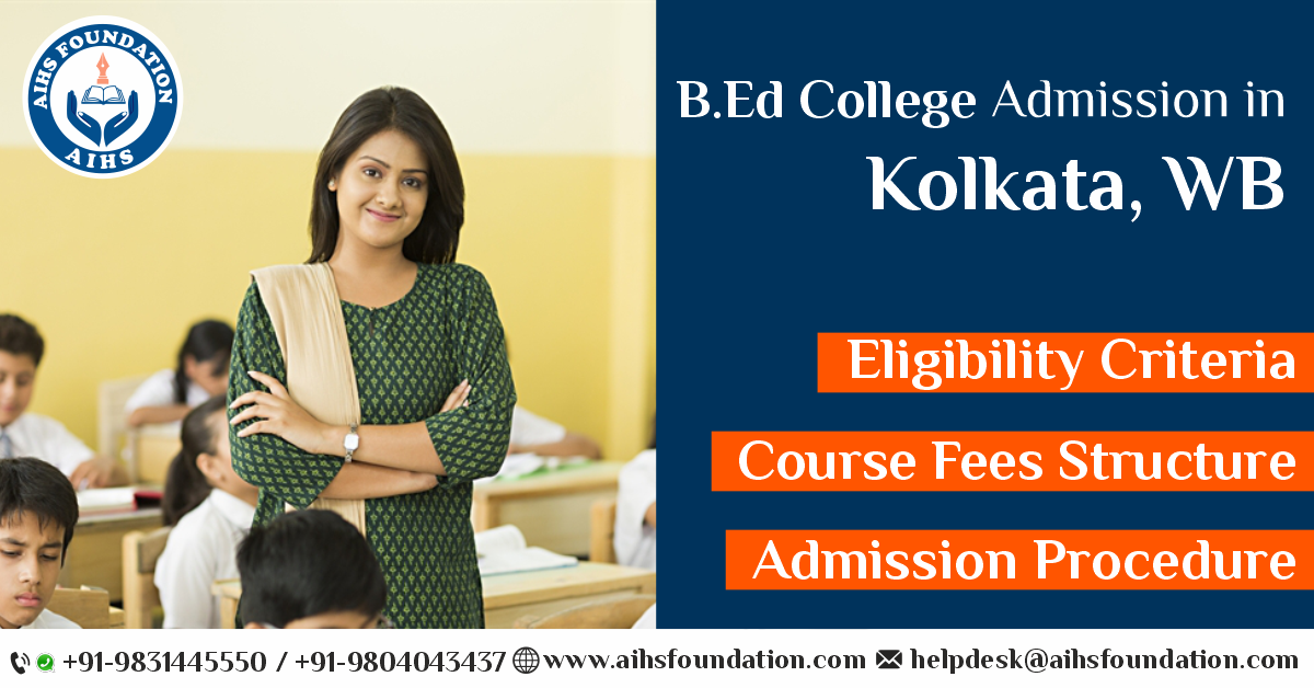 B.ed admission in Kolkata